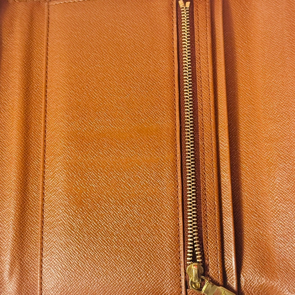 Louis Vuitton Brown and Gold Monogram Wallet - Picture 11 of 15